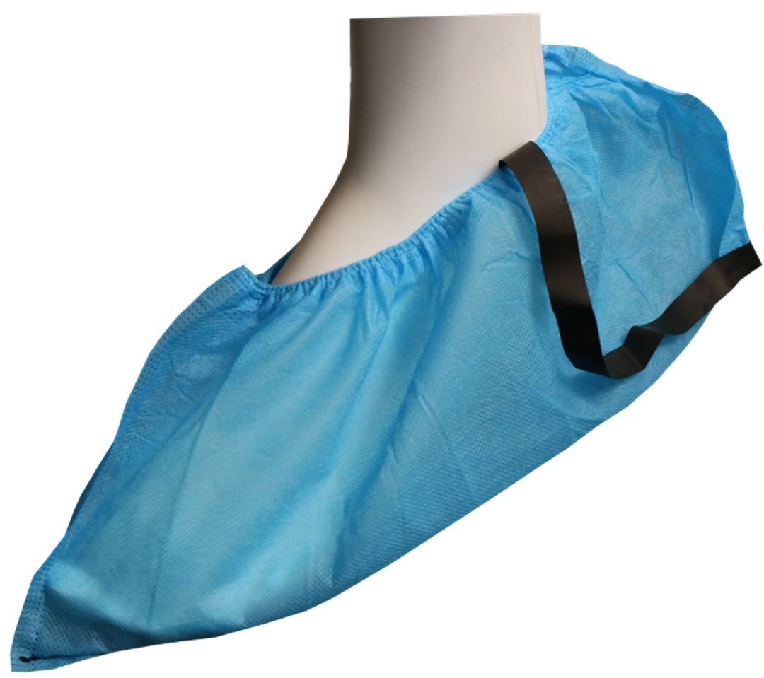 TieDex UK Blue Over Shoe Cover, One Size, 1000 Per Pack pack ESD Safe