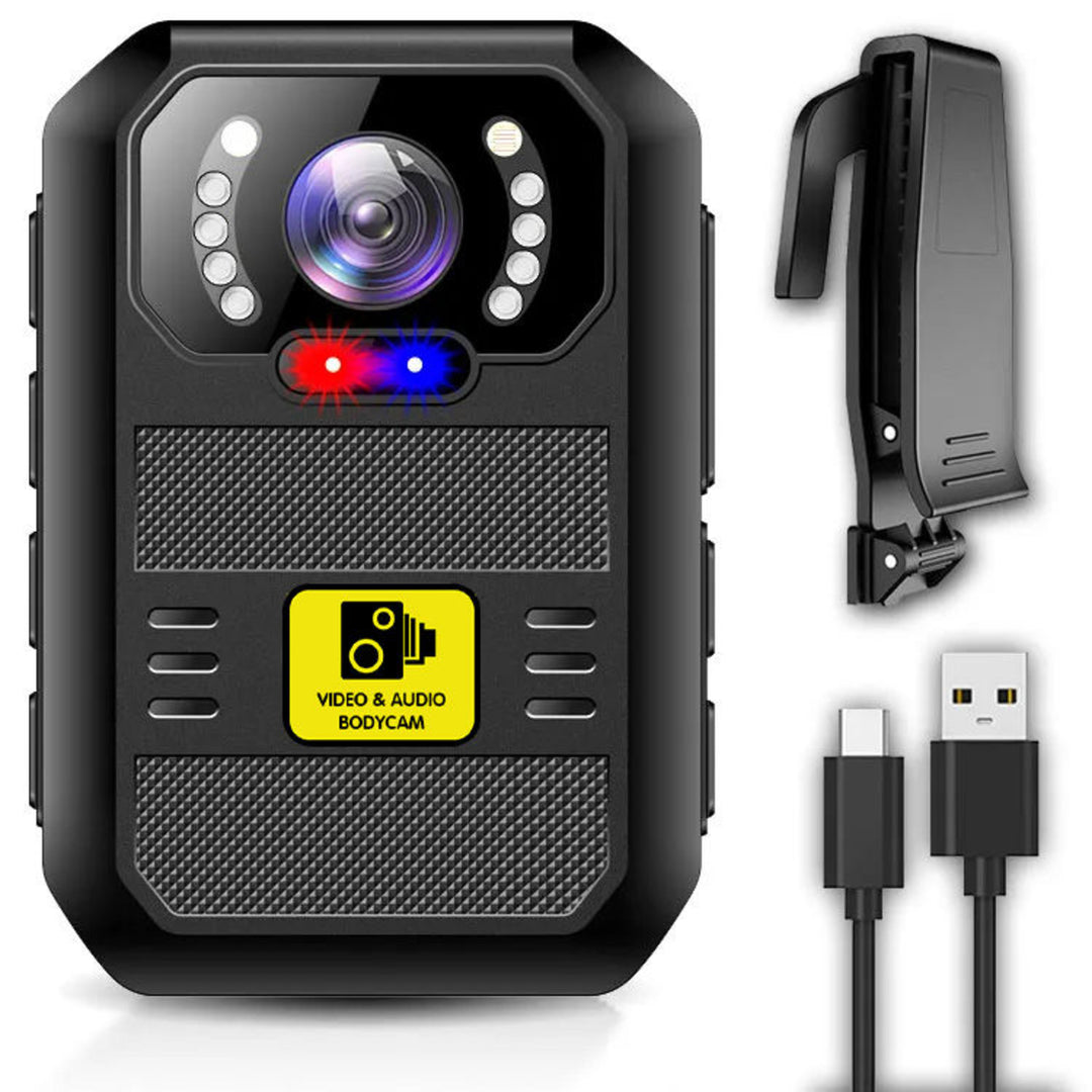TieDex UK Indoor &amp; Outdoor Body Camera, IP67 1920 x 1080 pixel