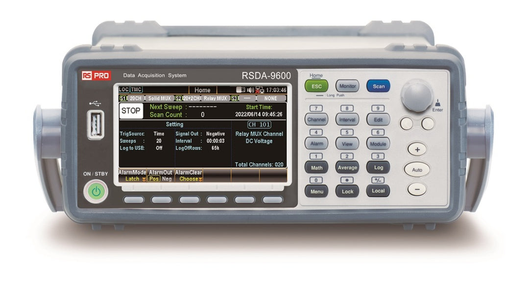 TieDex UK Data Acquisition System 20-Channel, USB, 6.5 Digits, UKAS