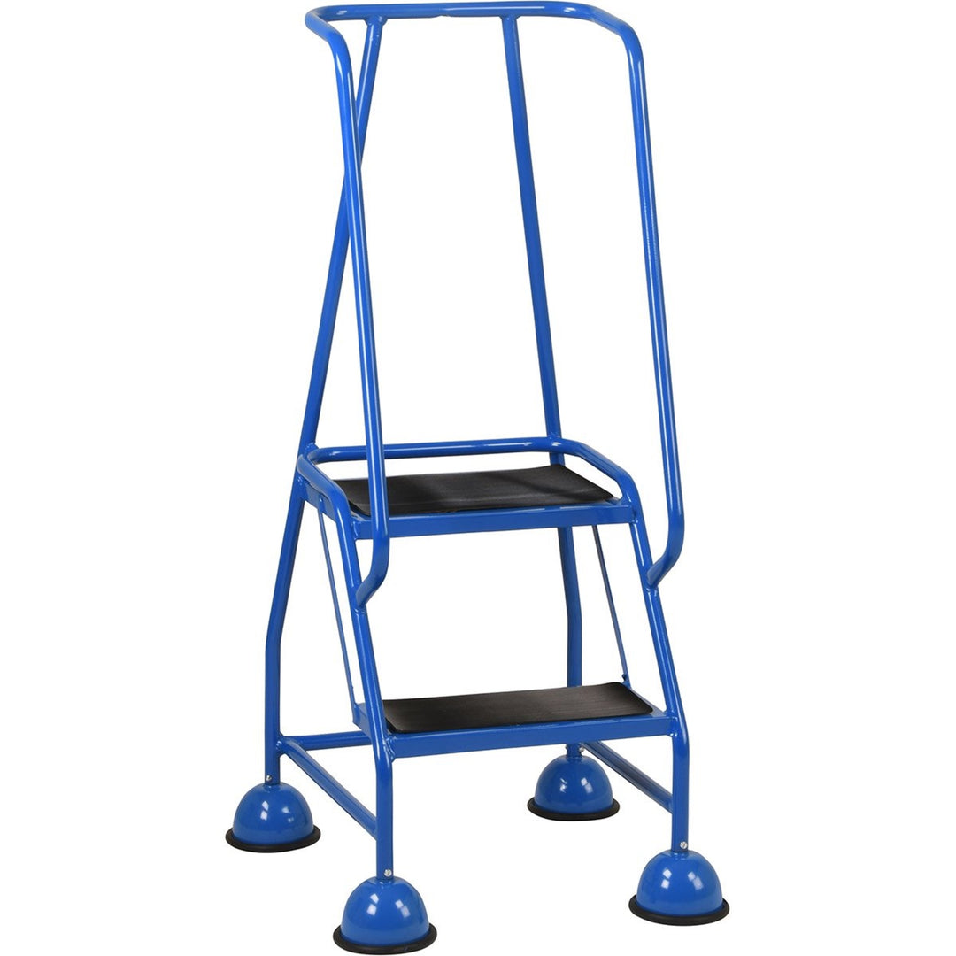 TieDex UK Steel 2 steps Step Ladder, 0.51m platform height, 2.26 m open length