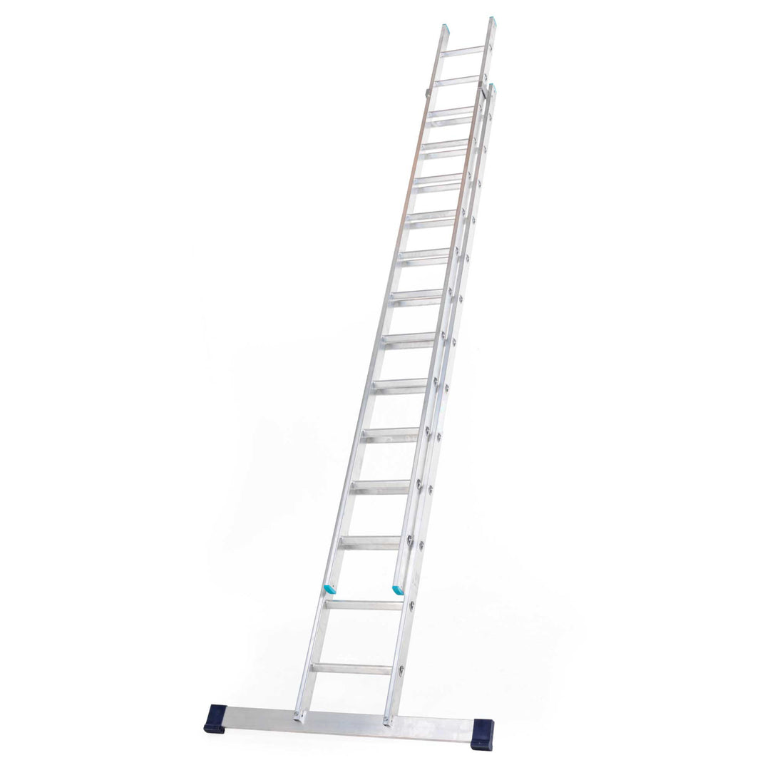 TieDex UK 2 Sections Aluminium Extension Ladder, 6000 mm