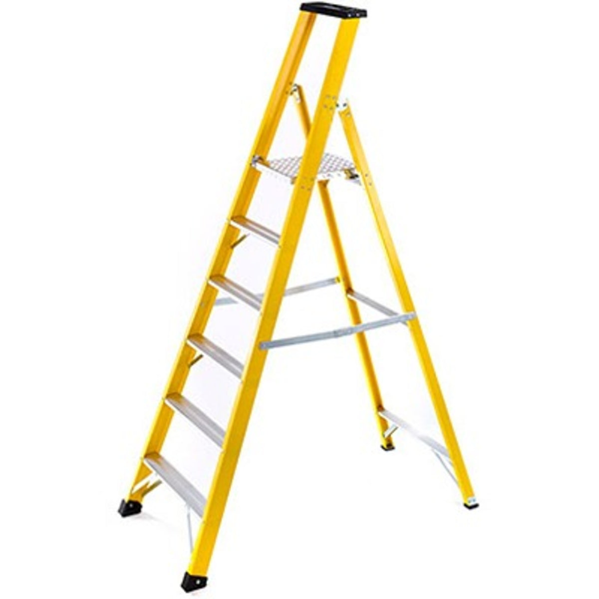TieDex UK 1.56m Aluminium, Fibreglass Work Platform