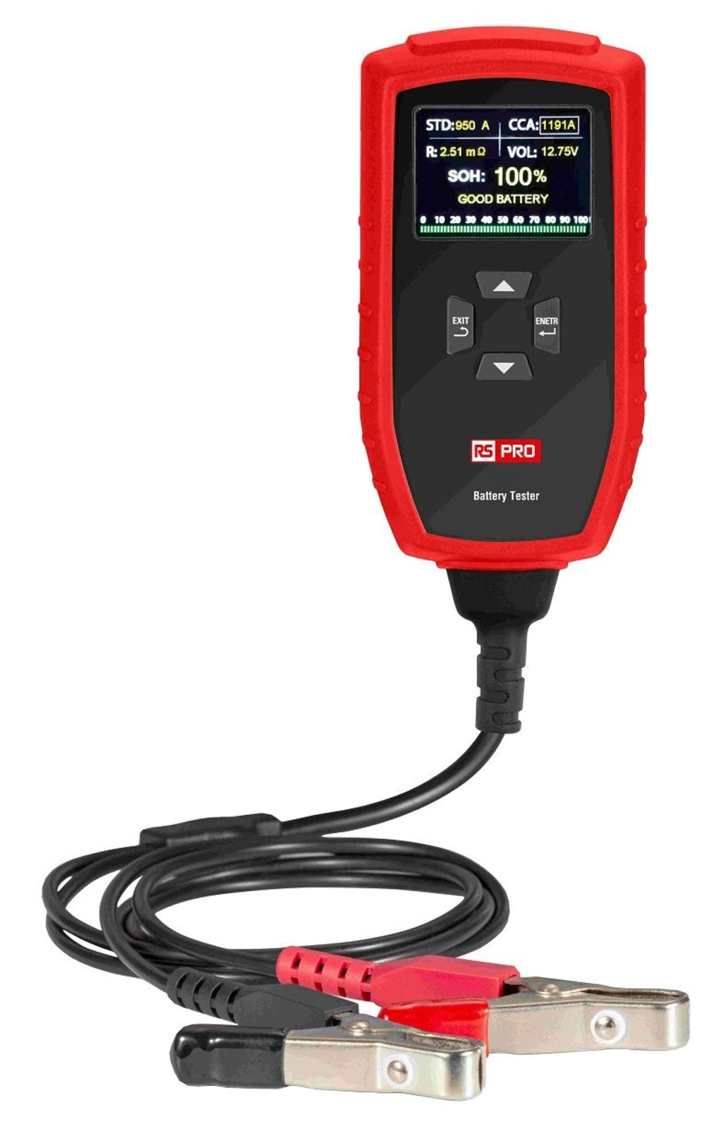 TieDex UK Battery Tester