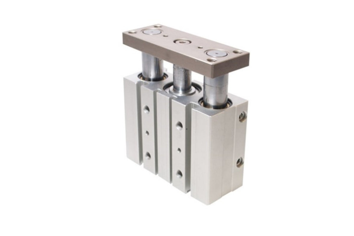 TieDex UK Pneumatic Guided Cylinder - 20 mm