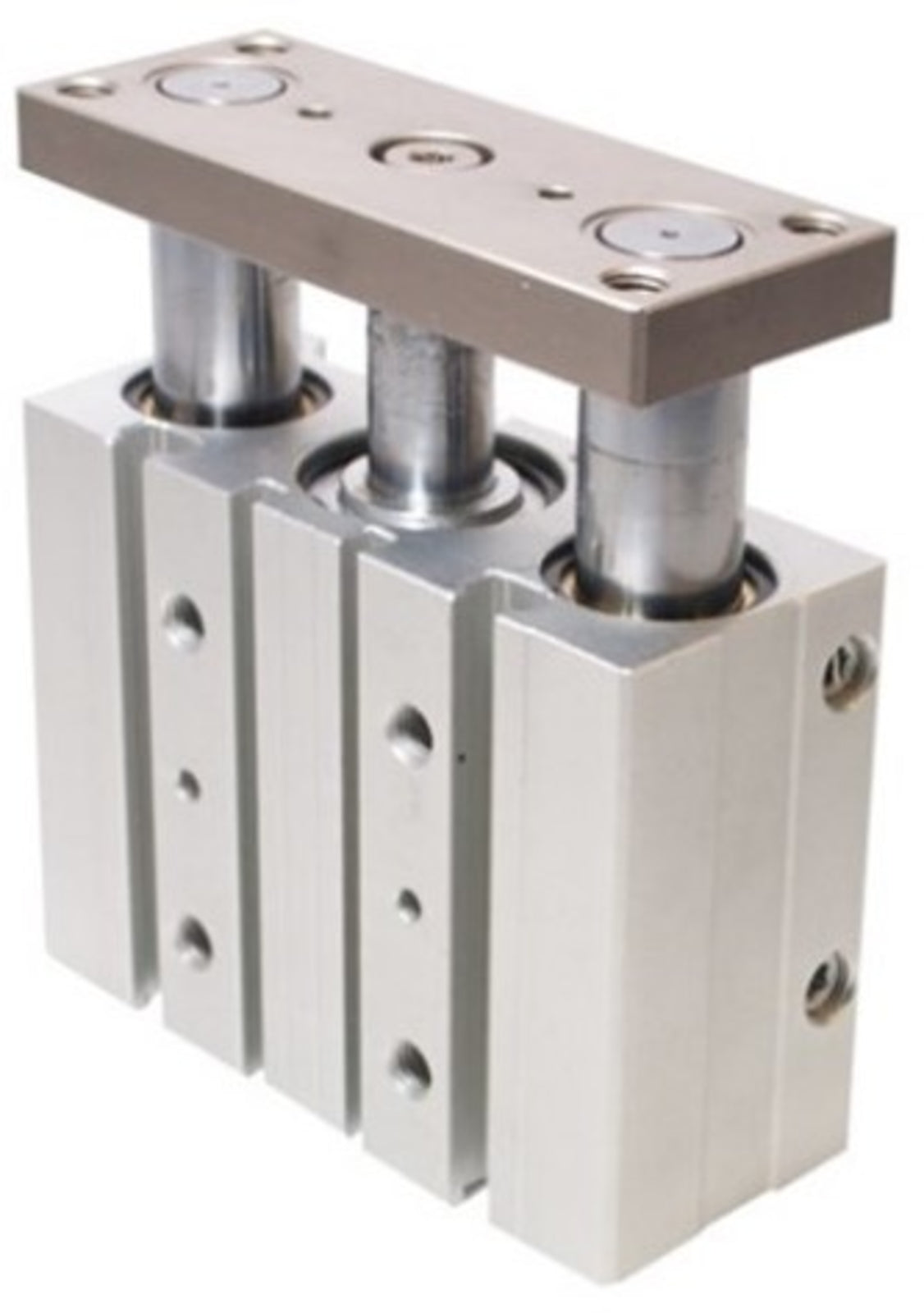 TieDex UK Pneumatic Guided Cylinder - 20mm Bore, 75 mm Double Acting Acting