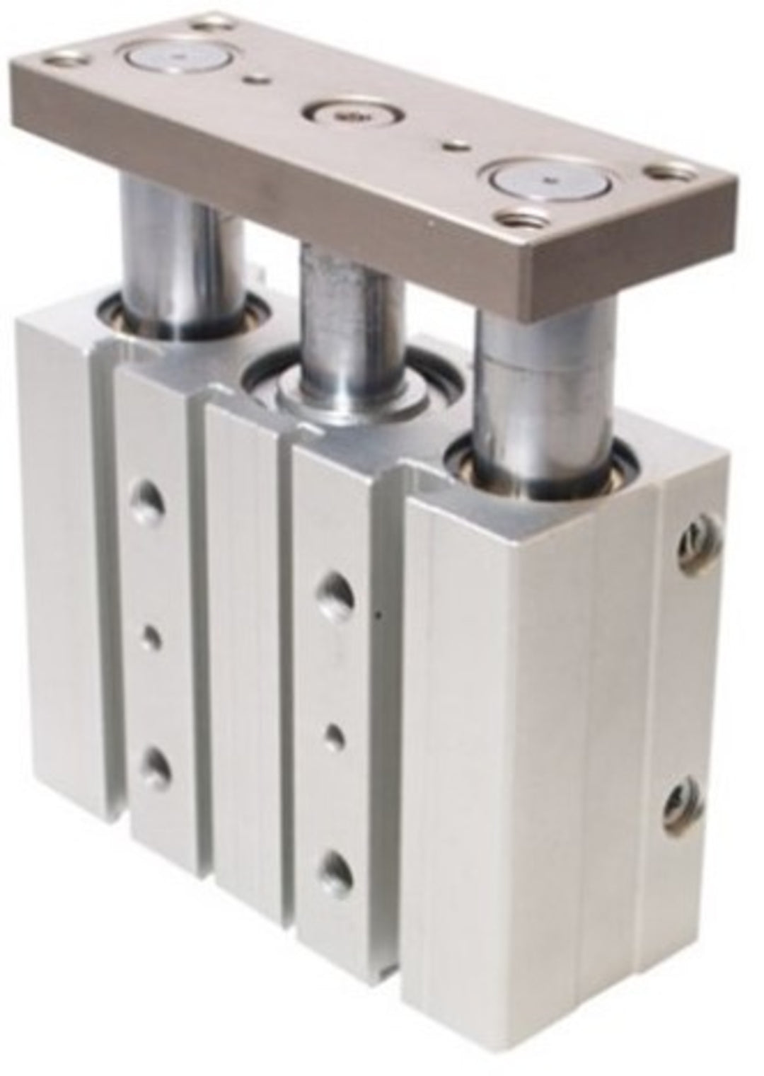 TieDex UK Pneumatic Guided Cylinder - 20mm Bore, 200 mm Double Acting Acting