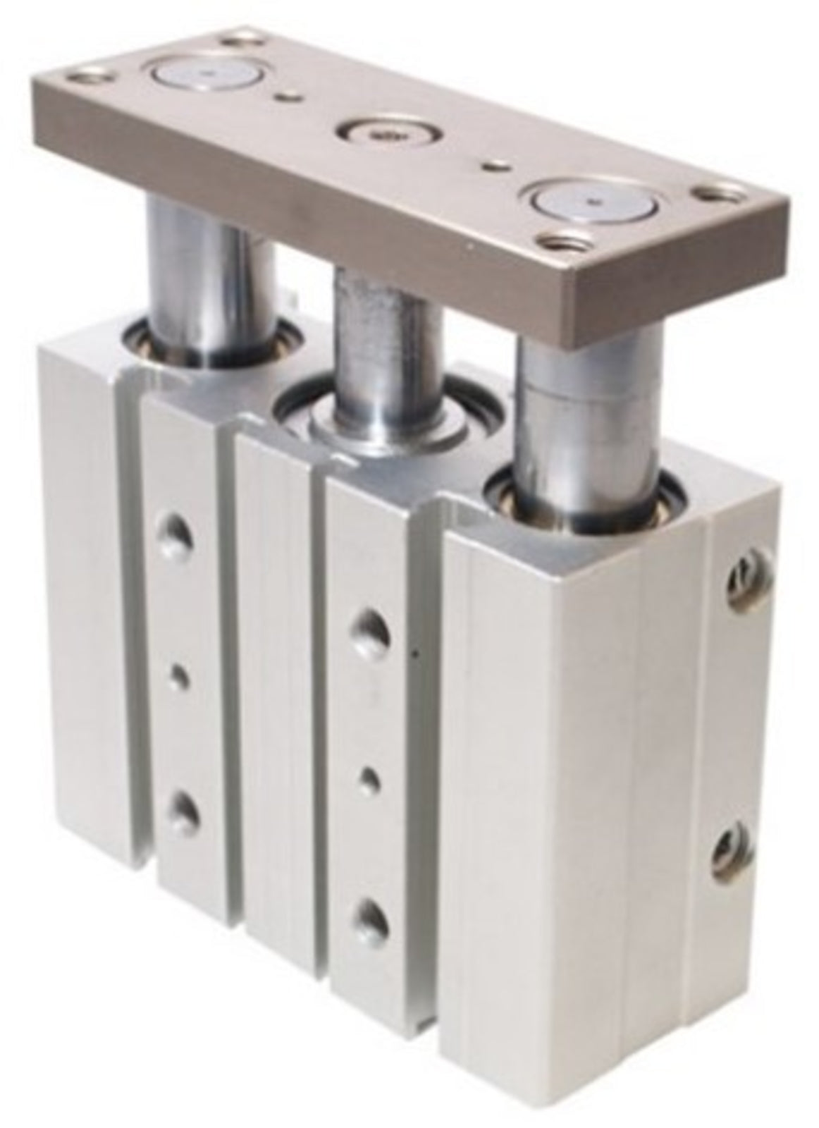 TieDex UK Pneumatic Guided Cylinder - 50mm Bore, 50 mm Double Acting Acting