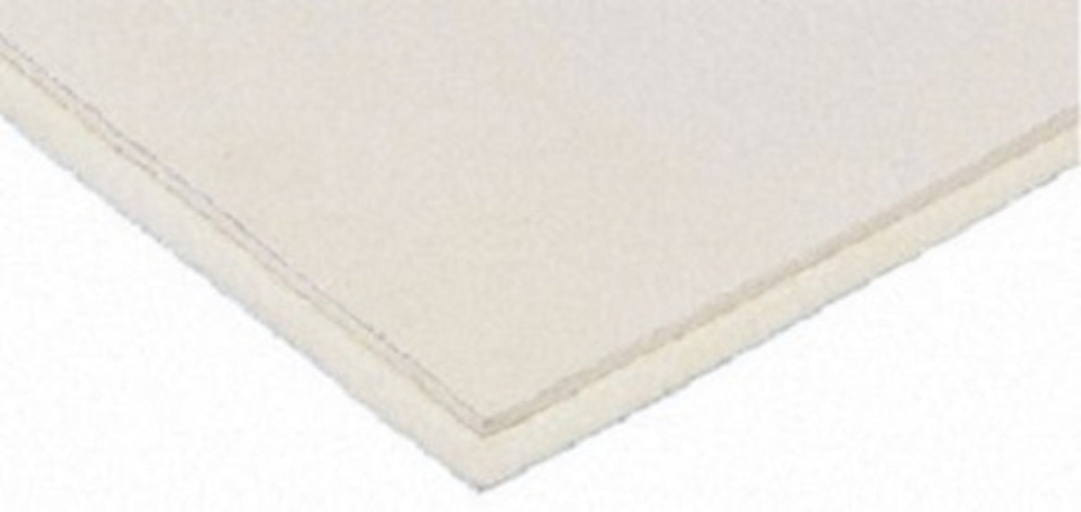 TieDex UK White Rubber Nitrile Rubber (NBR) Sheet, 1.4 m x 1m x 6 mm, 7MPa, 100 °C