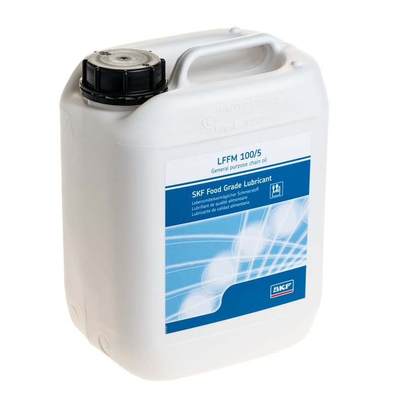 SKF General Purpose Food Grade Chain Oil Lubricant Oil 5 L Jerry Can Food Safe_LFFM 100/5