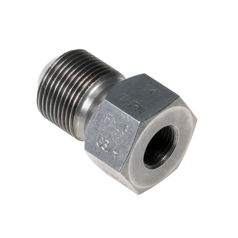 SKF THPN FM16G3/4 Straight Nipple Fitting Female/Male, Chromium Molybdenum Steel, 32 mm Hose ID_THPN FM16G3/4