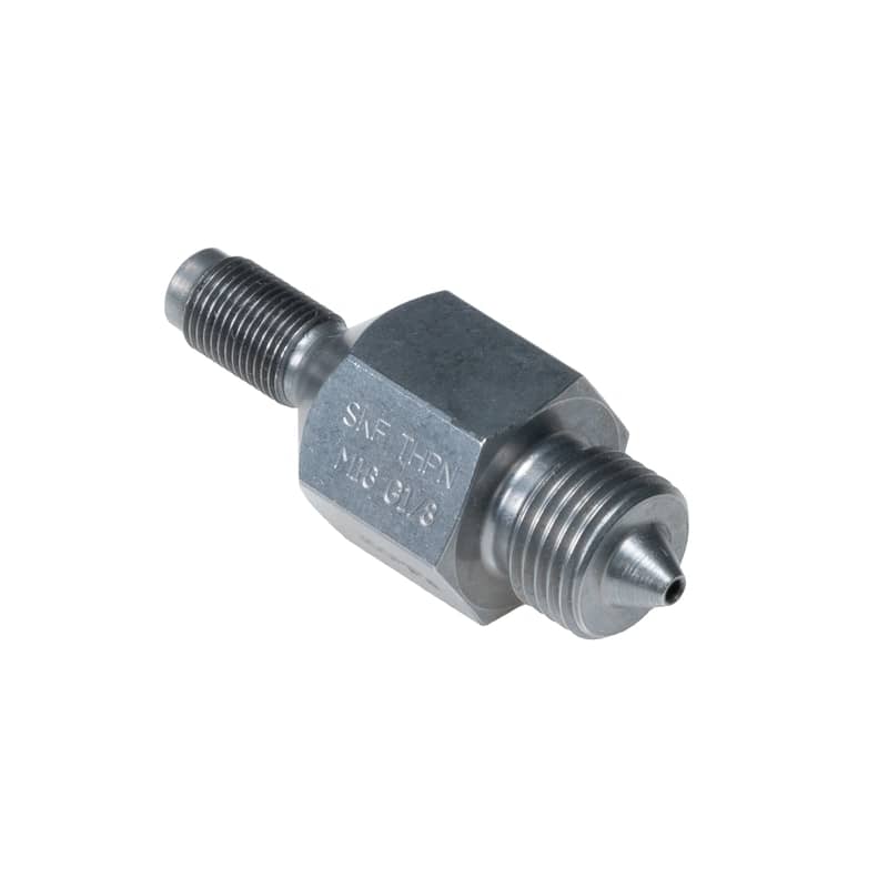 SKF THPN M16G1/8 Straight Nipple Fitting Male G, Chromium Molybdenum Steel, 6 mm Hose ID_THPN M16G1/8