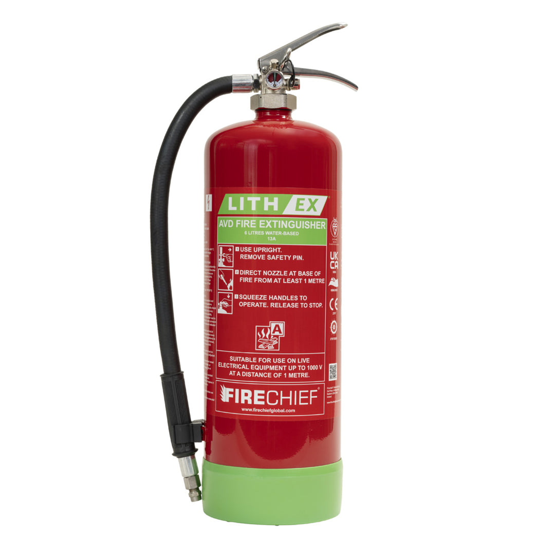 TieDex UK 6L Fire Extinguisher (13A)
