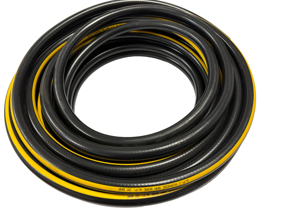 TieDex UK Air Hose Yellow, Black Thermoplastic Elastomer 22 mm 100 m
