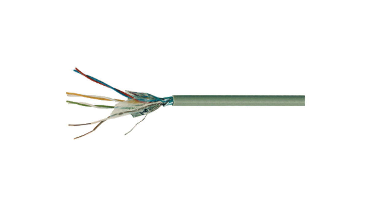TieDex UK, 100 m Cable, Green, Unterminated