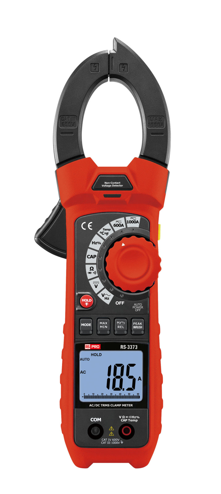 TieDex UK Clamp Meter 1 kA ac CAT IV, UKAS