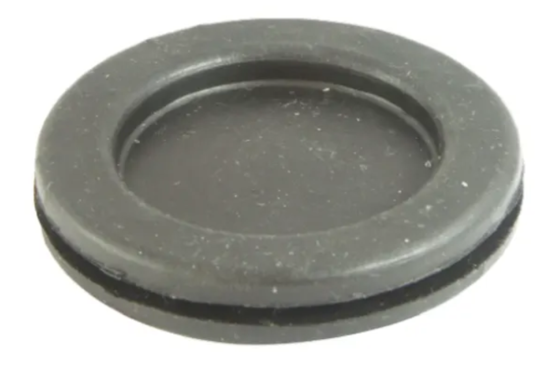 TieDex UK 50R Black Polychloroprene 60 mm Cable Grommet for 48 mm Cable Dia. for 1 mm Cable Dia.
