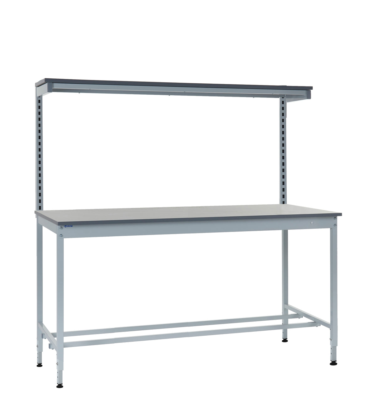 TieDex UK Steel Workbench, 300kg Max Load Adjustable Height, 900 mm x 1.8m x 840 mm