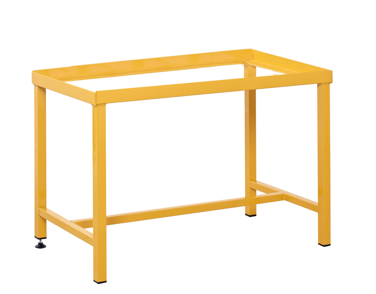 TieDex UK Yellow Steel Stand, 540 mm x 900mm x 460 mm
