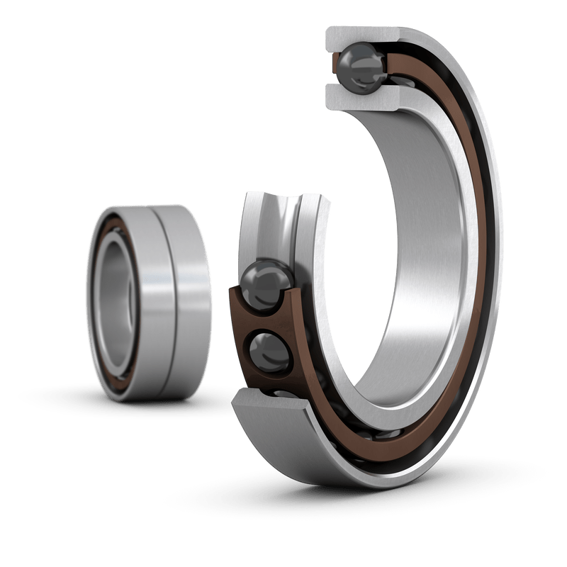SKF BSA 204 CGA 1 Row Ball Bearing - 20 mm ID, 47 mm OD 14 mm Race Width_BSA 204 CGA