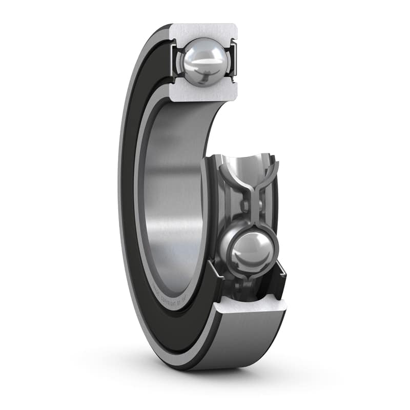 SKF 6207-2RZTN9/HC5C3WT 1 Row Ball Bearing - 35 mm ID, 72 mm OD_6207-2RZTN9/HC5C3WT