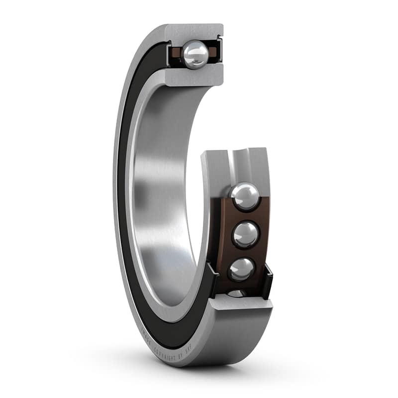 SKF 3308 A-2RS1 2 Row Ball Bearing - 40 mm ID, 90 mm OD 36.5 mm Race Width_3308 A-2RS1
