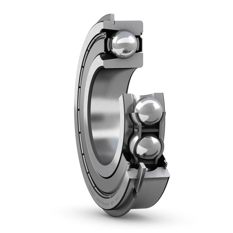 SKF 6414/C3 1 Row Ball Bearing - 70 mm ID, 180 mm OD_6414/C3