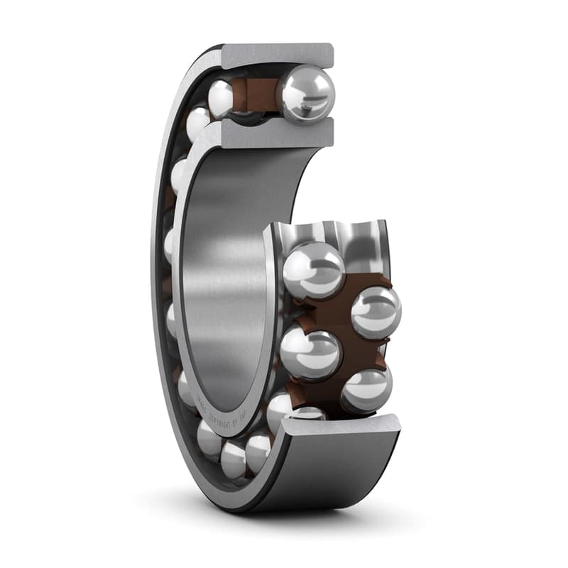 SKF 7310 BEGAF 1 Row Ball Bearing - 50 mm ID, 110 mm OD 27 mm Race Width_7310 BEGAF