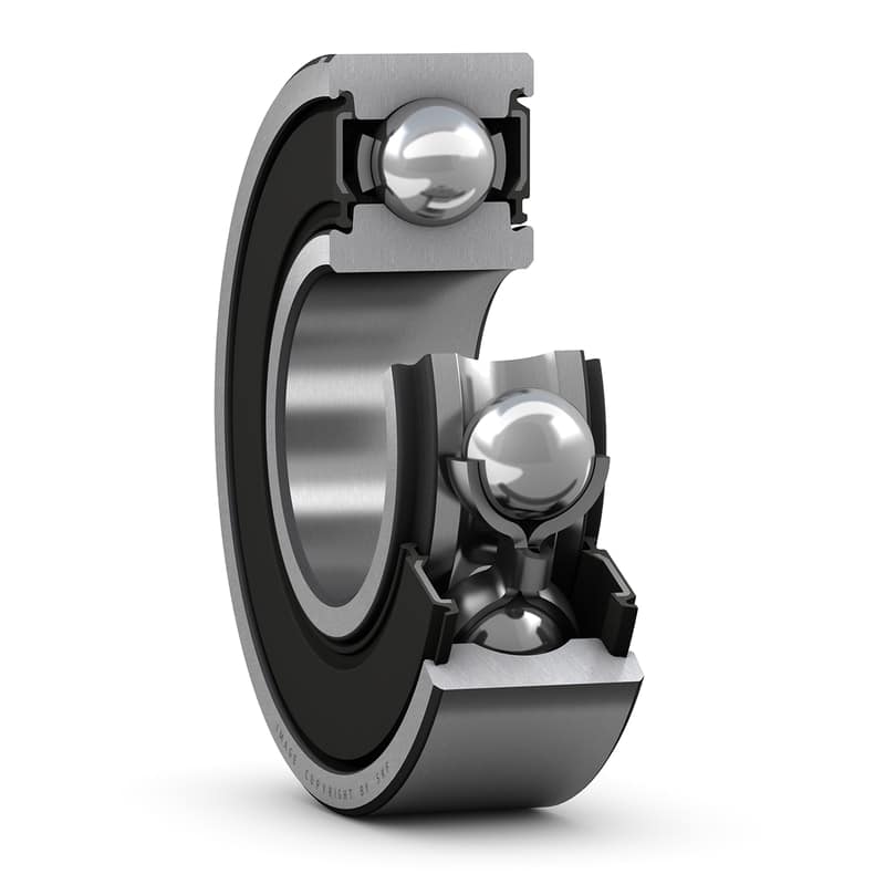 SKF 6207-2Z/VA201 1 Row Ball Bearing - 35 mm ID, 72 mm OD_6207-2Z/VA201