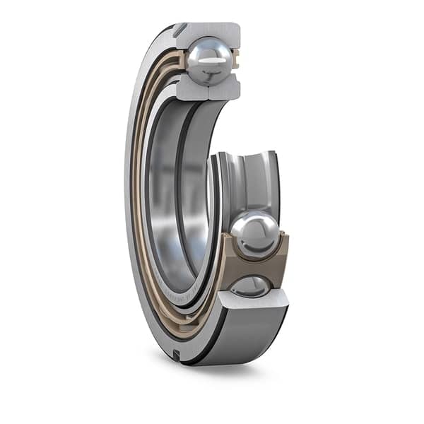 SKF QJ 214 N2PHAS/C2L 1 Row Ball Bearing - 70 mm ID, 125 mm OD 24 mm Race Width_QJ 214 N2PHAS/C2L