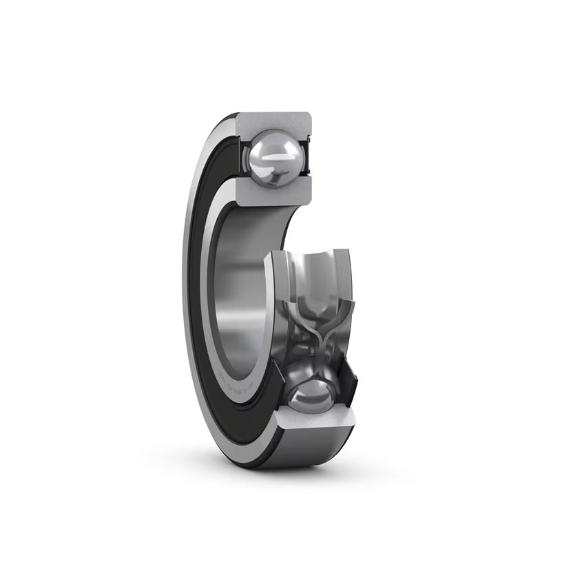 SKF 6313-2RS1/C3 1 Row Ball Bearing - 65 mm ID, 140 mm OD_6313-2RS1/C3