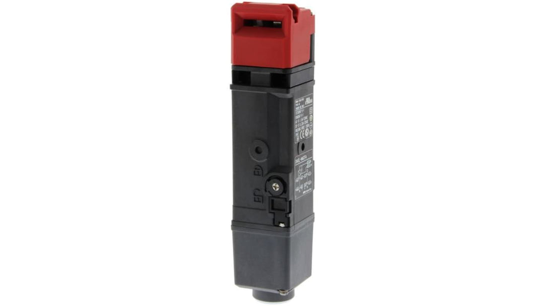 Omron D4SL Series Solenoid Interlock Switch, Power to Lock Actuator Included