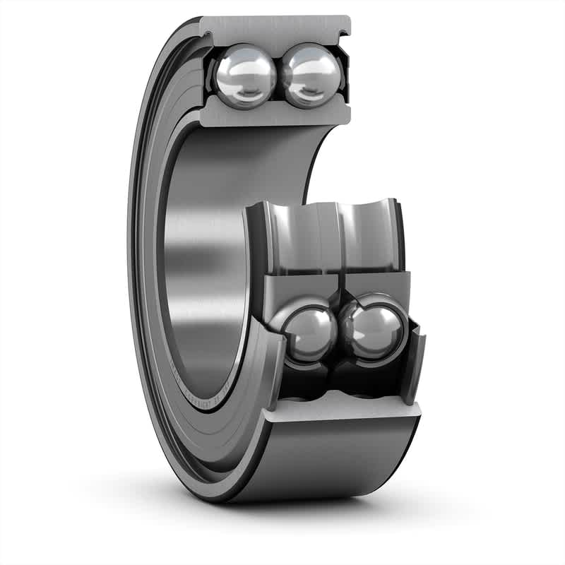 SKF 3205 A-2Z 1 Row Angular Contact Ball Bearing - 25 mm ID, 52 mm OD 20.6 mm Race Width_3205 A-2Z