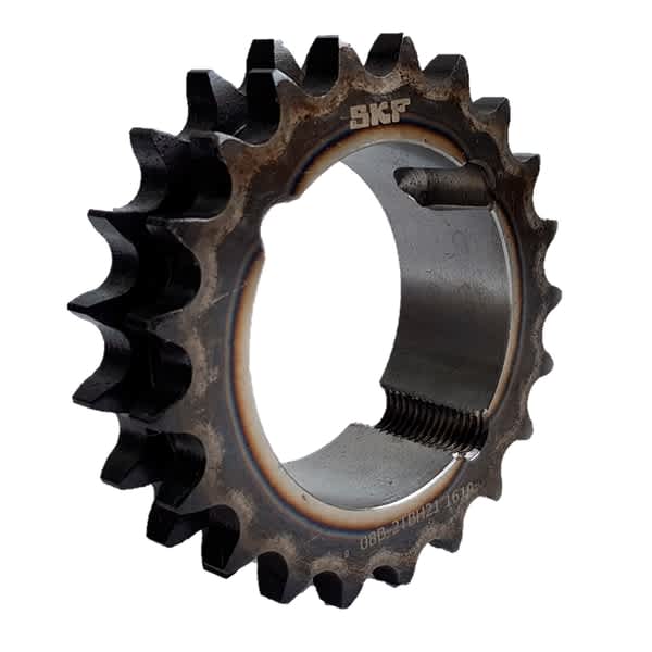 SKF 28 Tooth Taper Bush Sprocket, PHS 08B-2TBH19 08 B-2_PHS 08B-2TBH19