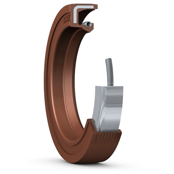 SKF Fluoroelastomer Rotary Shaft Seal, 100 mm ID, 130 mm OD_100X130X12 HMS5 V