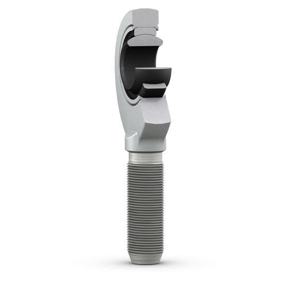 SKF M10 Male Steel Rod End Metric, 10mm Bore_SA 10 E