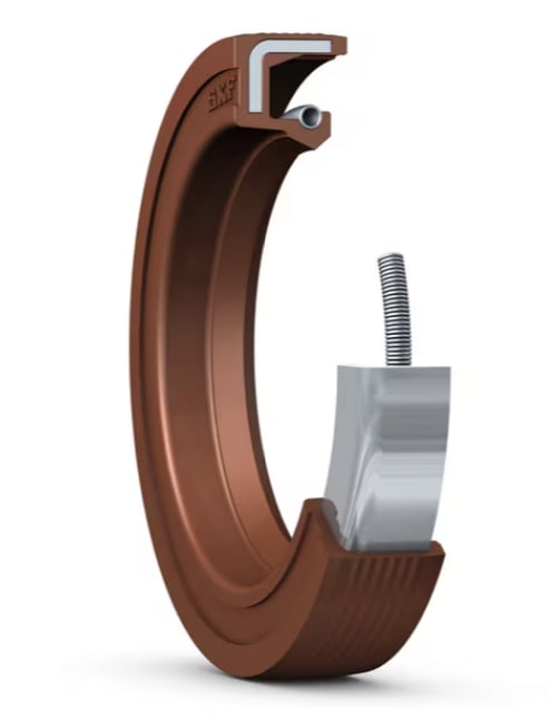 SKF Rubber Metal Reinforced Rotary Shaft Seal, 22 mm ID, 32 mm OD_22X32X7 HMS5 V