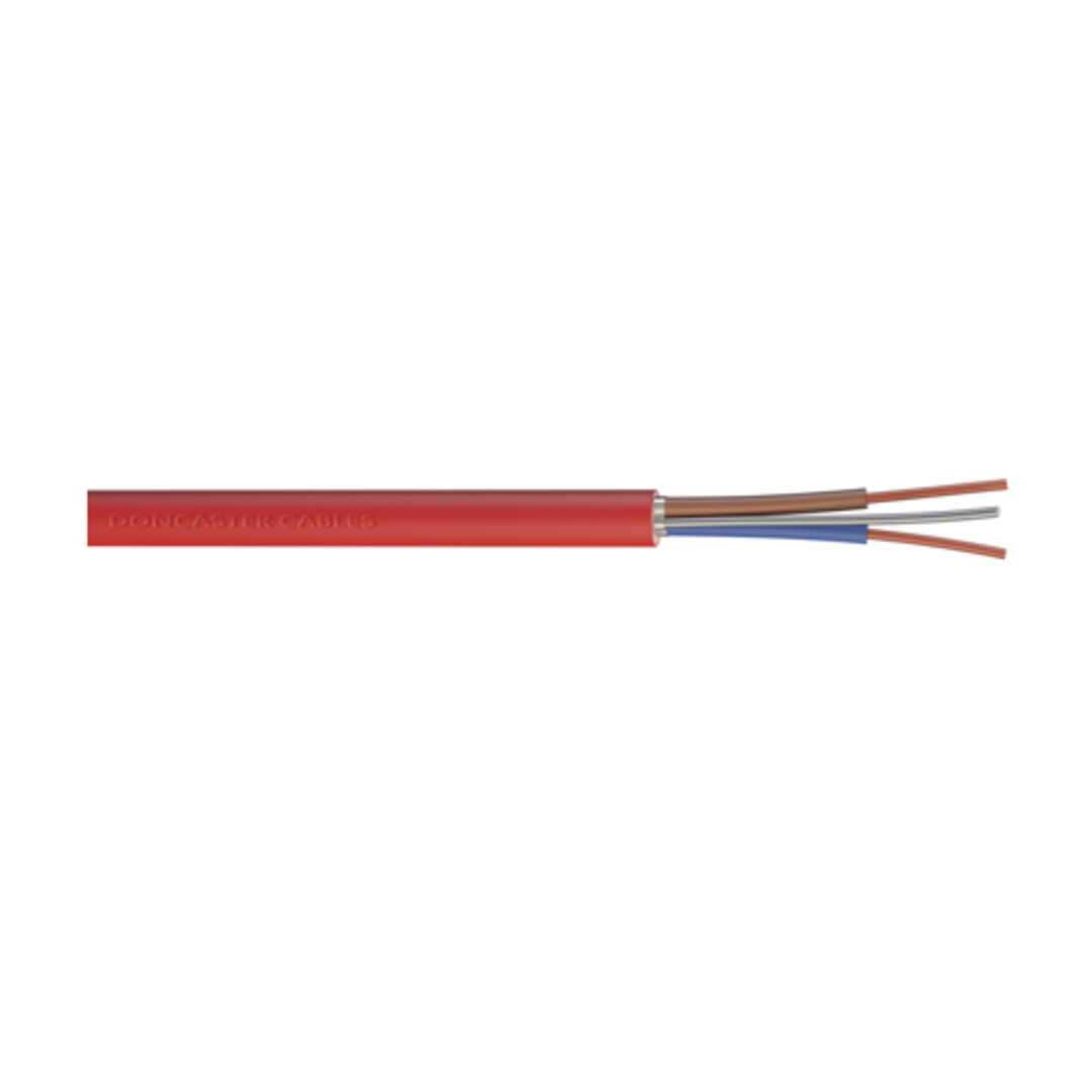 TieDex UK Hook Up Wire, White 70 °C, 100 m Thermoplastic