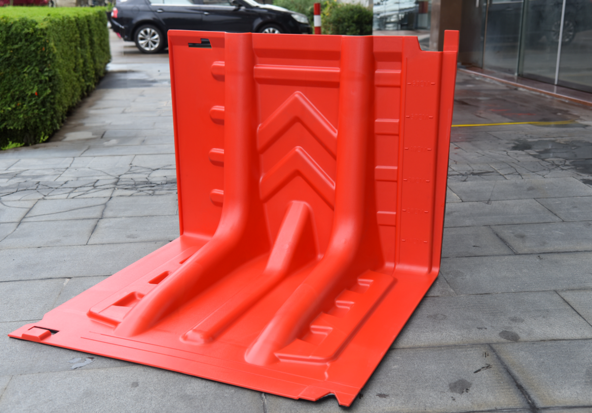 TieDex UK Orange Flood Barrier, ABS, ABS, 850 mm