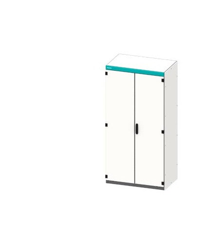 Siemens 8MF18 Series Light Grey Light Grey Lid Steel General Purpose Enclosure, IP55, 1800 mm x 1000 mm x 1200 mm