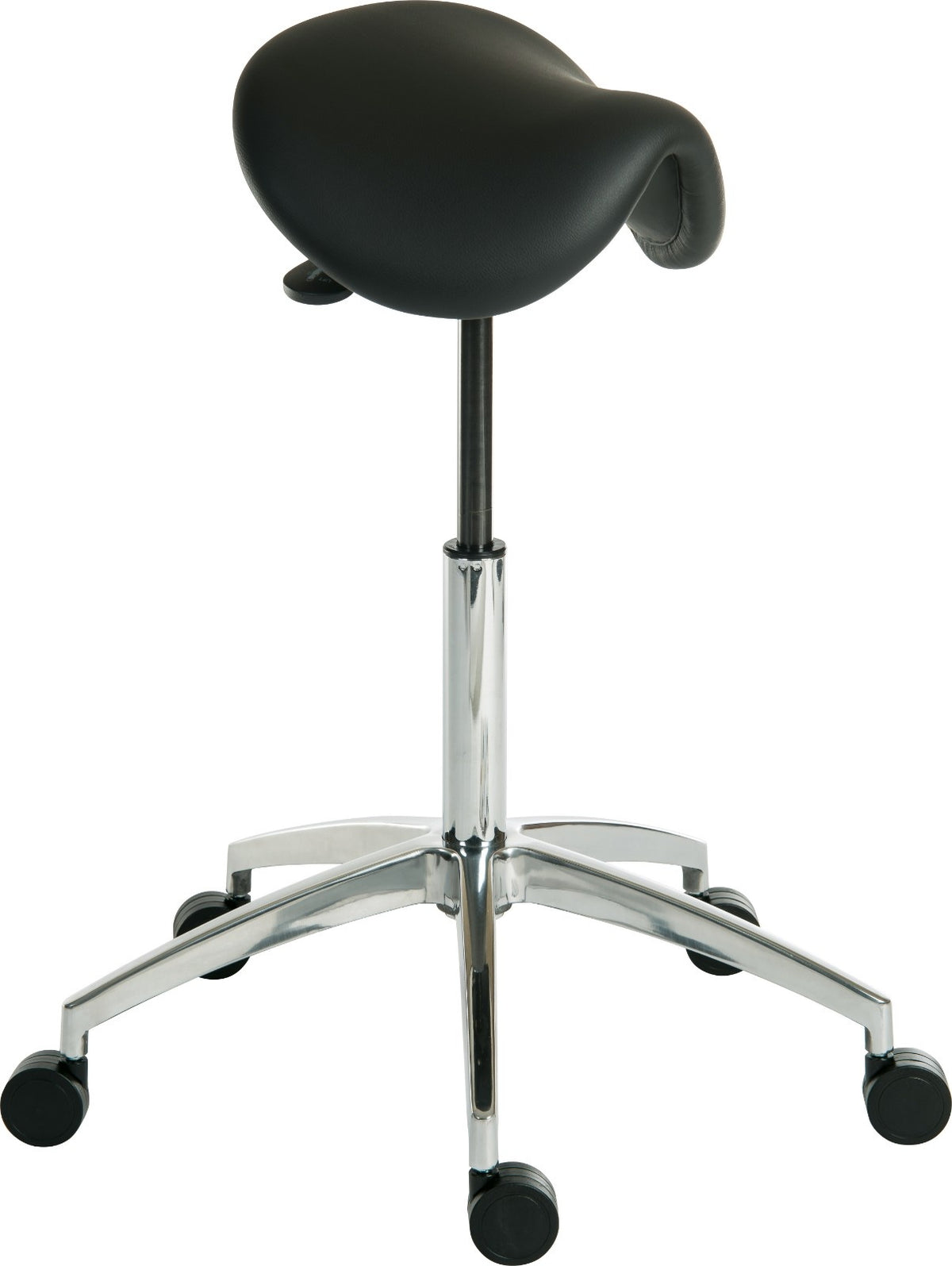 TieDex UK Black Polyurethane Stool, 120 kg Weight Capacity