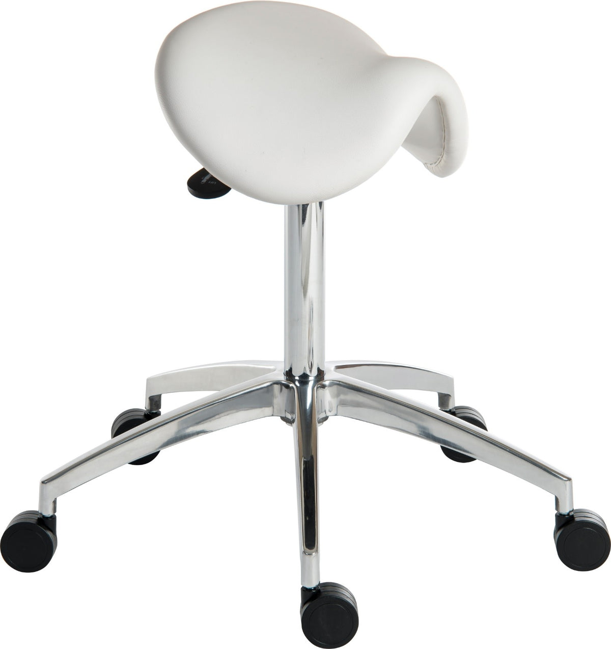 TieDex UK White Polyurethane Stool, 120 kg Weight Capacity