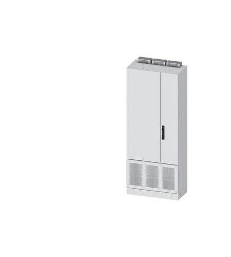 Siemens 8GK1483 Series Steel 2-Door Floor Standing Enclosure, Double Door Door, IP30