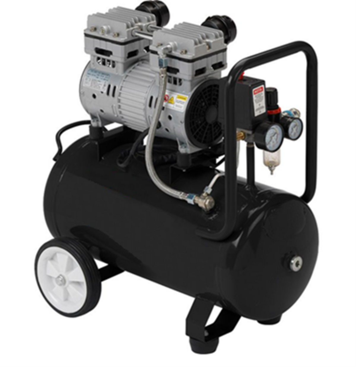 TieDex UK 1 HP Air Compressor, 112 psi, 23 kg, 24 L