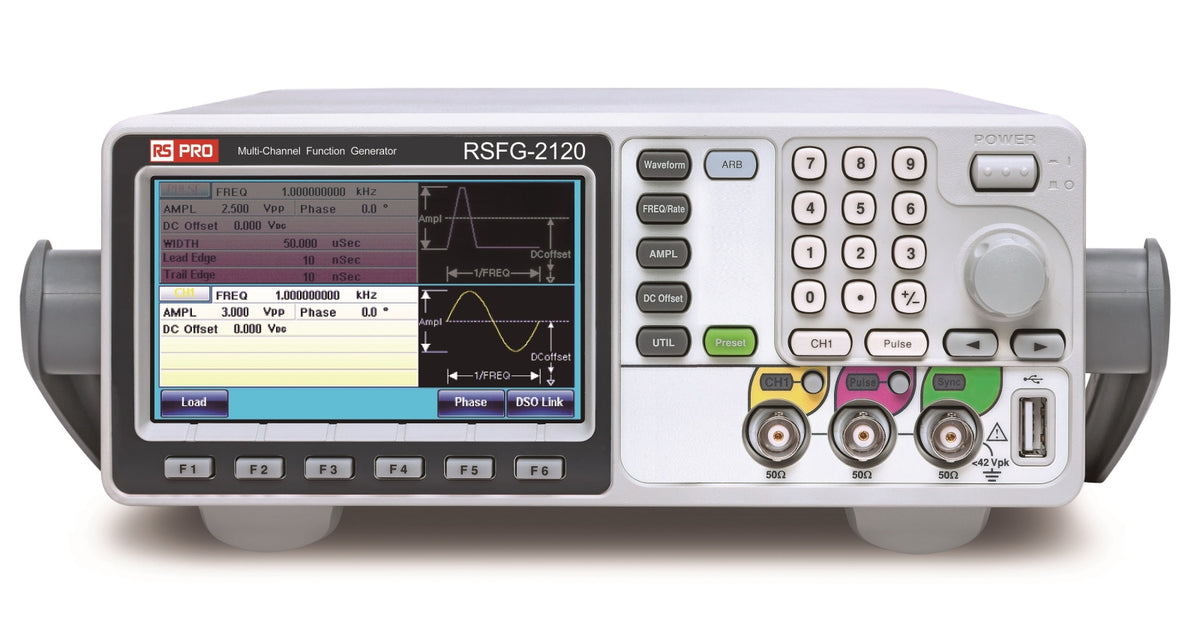TieDex UK Function Generator, 200 kHz Min, 20 MHz Max FM Modulation Variable Sweep
