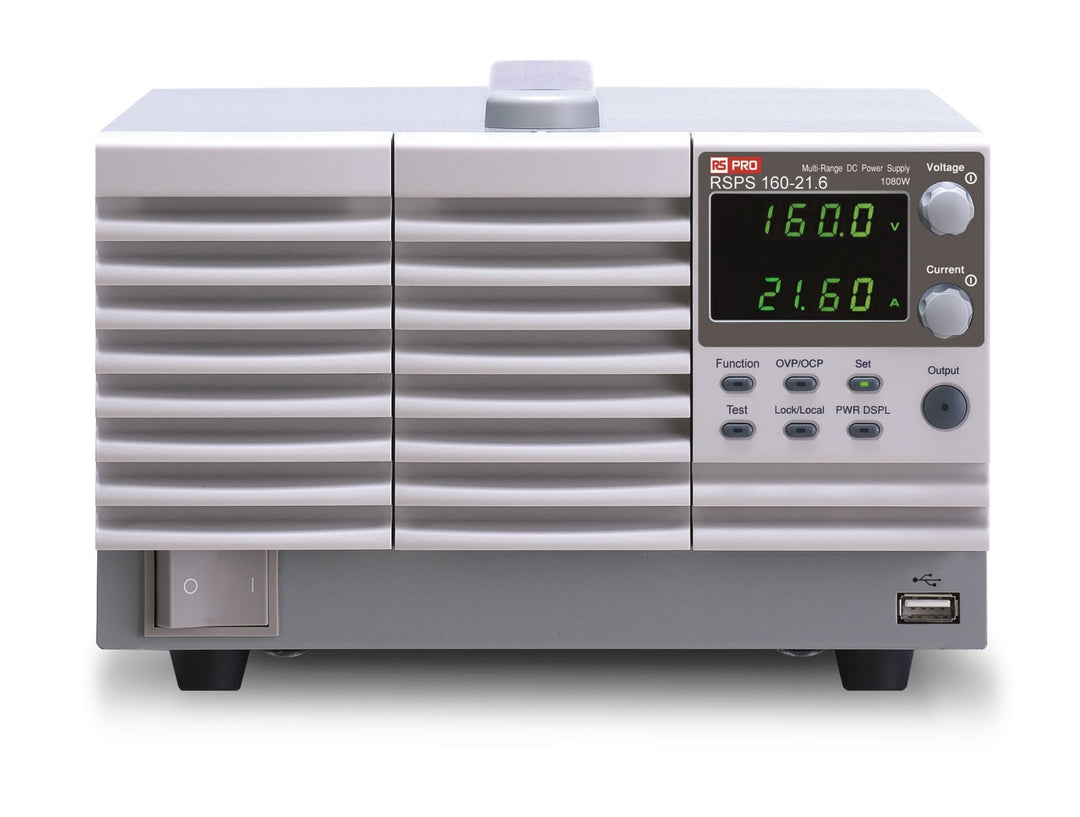TieDex UK Analogue Switching Power Supply 0 V to 160V, 1.08 kW, 21.6 A Max