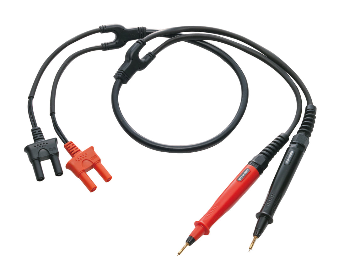 TieDex UK Test Lead, 80V, Red, Black, 1.1 m Lead Length