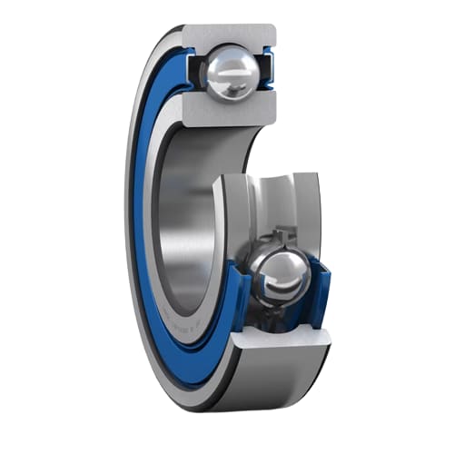 SKF W 6206-2RS1/VP311 1 Row Ball Bearing - 30 mm ID, 62 mm OD_W 6206-2RS1/VP311
