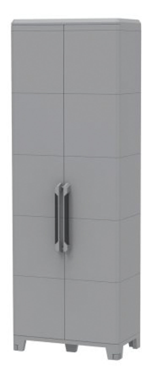 TieDex UK 2 Door Plastic Floor Standing Storage Cabinet 2.25 m 780mm, 430 mm