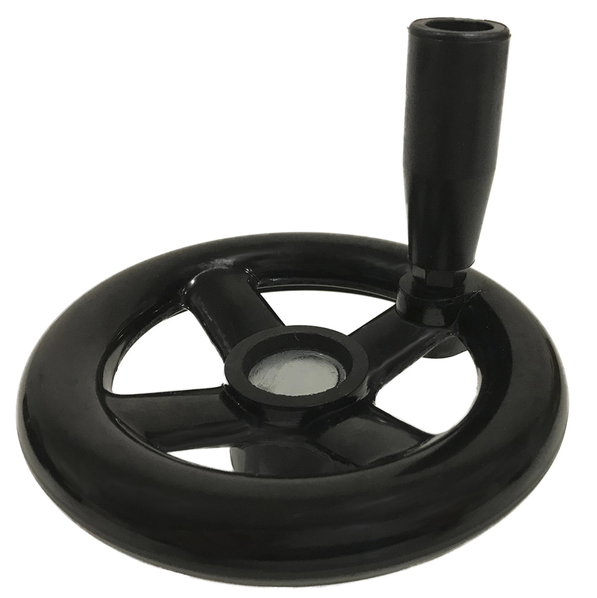 TieDex UK Black Hand Wheel, 300 mm diameter