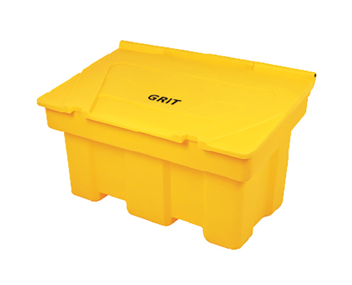 TieDex UK 350L Yellow Flip Polyethylene Grit Bin